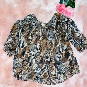 ❌❌SOLD❌❌Faded Glory Women Blouse